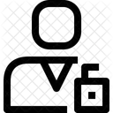 Benutzer Entsperren Ui Symbol