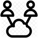 Benutzer Team Cloud Symbol