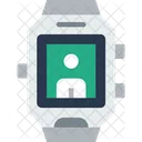 Benutzer Smartwatch App Smartwatch Symbol