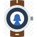 Benutzer Smartwatch App Smartwatch Symbol