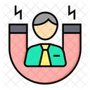 Anziehung Benutzer Anziehen Anziehen Symbol