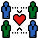 Anziehen Anziehung Liebe Symbol