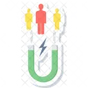 Anziehen Magnet Magnetisch Symbol