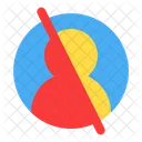 Benutzer blockieren  Symbol