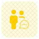 Benutzer-Chat  Symbol