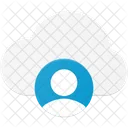 Benutzer Cloud Konto Symbol