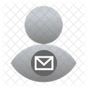 Benutzer Email  Symbol