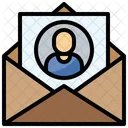 Benutzer Email  Symbol