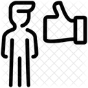 Daumen Hoch Gefallt Mir Gut Symbol
