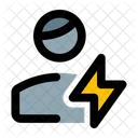 Benutzer-Flash  Symbol