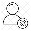 Benutzer Inaktiv Benutzer Konto Symbol