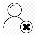 Benutzer Inaktiv Benutzer Konto Symbol