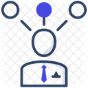 Benutzernetzwerk Profilnetzwerk Mannernetzwerk Symbol