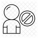 Benutzer Offline Benutzer Konto Symbol