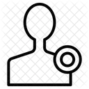 Benutzer Online Computerbenutzer Webbenutzer Symbol