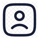 Benutzer Quadrat Symbol