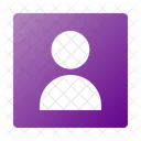 Benutzer Quadrat Symbol