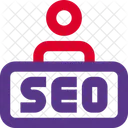 Benutzer-SEO  Symbol