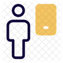 Smartphone-Benutzer  Icon