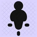Benutzer Strassenrand Symbol