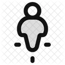 Benutzer Strassenrand Symbol