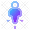 Benutzer Strassenrand Symbol