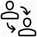 Benutzer übertragen  Symbol