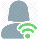 Benutzer WLAN  Symbol