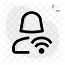 Benutzer WLAN  Symbol