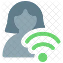 Benutzer WLAN Gast WLAN Hotspot Benutzer Symbol