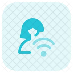 Benutzer WLAN  Symbol