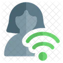 Benutzer WLAN Gast WLAN Hotspot Benutzer Symbol