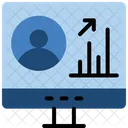 Benutzeranalyse Benutzerstatistiken Profil Symbol