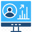 Benutzeranalyse Benutzerstatistiken Profil Symbol