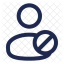 Benutzerblock Block Gesperrt Symbol