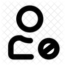 Benutzerblock Alt Block Benutzer Gesperrt Symbol