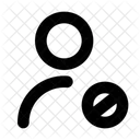 Benutzerblock Alt Block Benutzer Gesperrt Symbol