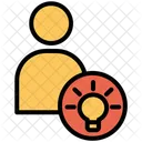 Benutzer Profil Kreative Idee Symbol