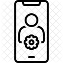 Benutzereinstellungsschnittstelle App Anwendung Symbol