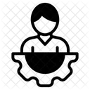 Mann Mit Hut Symbol