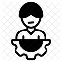 Mann Mit Hut Symbol