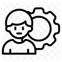 Mann Mit Hut Symbol