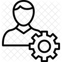 Benutzereinstellungen Profileinstellungen Mann Symbol