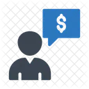 Benutzer Support Chat Symbol