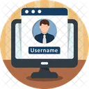 Benutzername Konto Profil Symbol