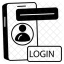 Benutzername Technologie Website Symbol
