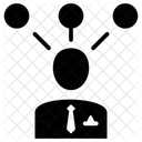Benutzernetzwerk Profilnetzwerk Mannernetzwerk Symbol