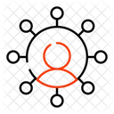 Benutzernetzwerk  Symbol