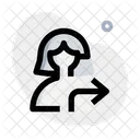Benutzerrichtung Benutzerstandort Benutzer Symbol