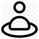 Benutzerstatus Person Standort Symbol